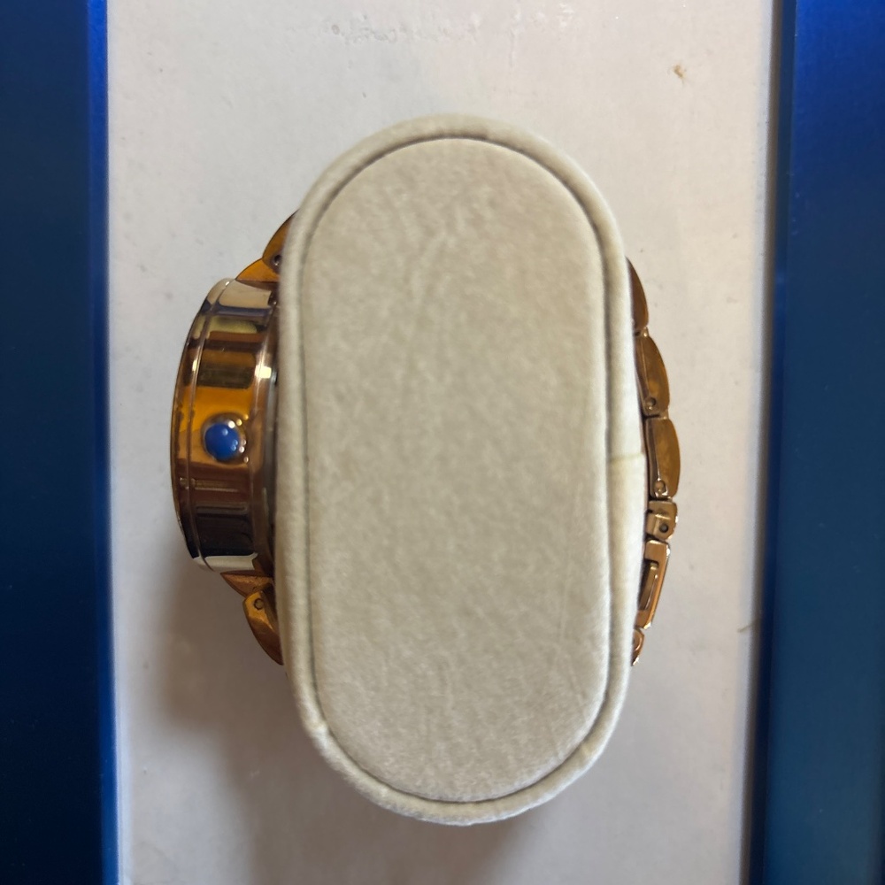 Empress Catherine Blue Hammered Designed Dial Rose Gold-tone - Picture 3 of 3